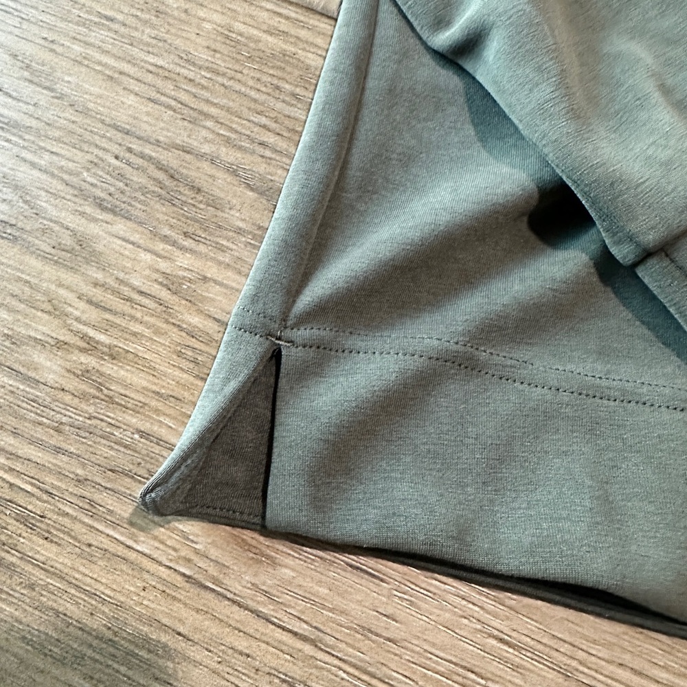 Athleta Seasoft Quarter Zip Sweatshirt Size XXS Olive Green - Picture 7 of 9